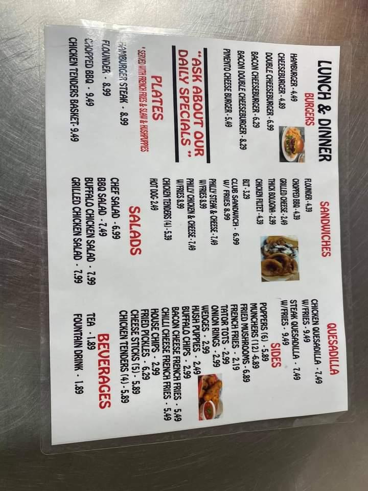 Gunter's Wing Shack Menu image 3